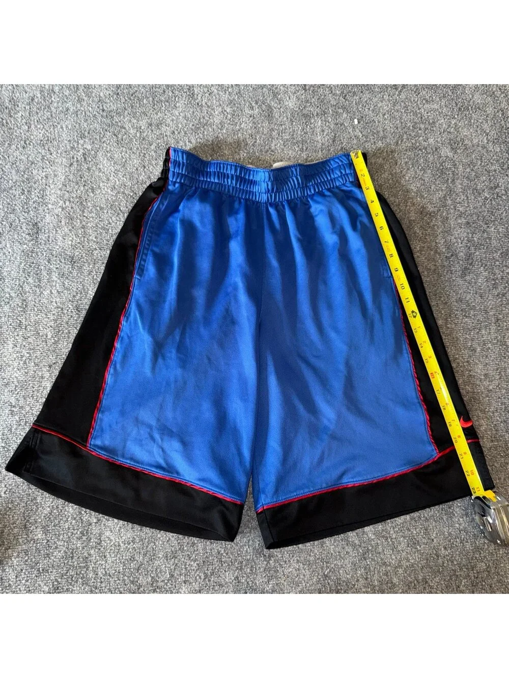 Nike Multicolor Baggy Hoop Shorts Mens MD Vtg y2k 90s Rare